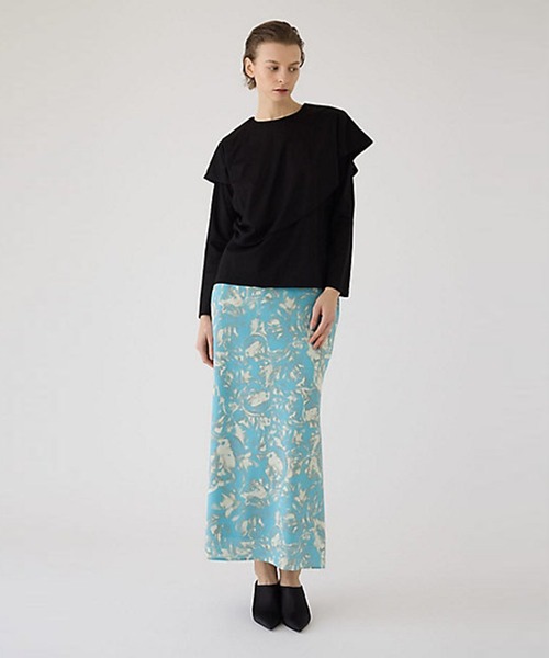 リムアーク ♡Layered cut tops RIM.ARK ブラウス シャツ 「RIM.ARK/リムアーク」Layered gather cut