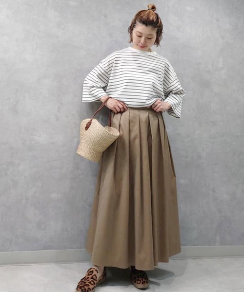 「JOURNAL STANDARD LUXE」 7分袖カットソー FREE レッド レディースの画像