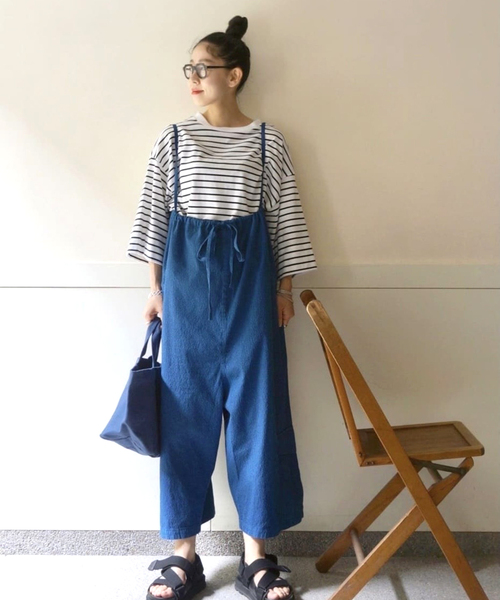 「JOURNAL STANDARD LUXE」 7分袖カットソー FREE レッド レディースの画像