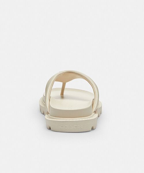 COACH（コーチ） サンダル ブリン トング サンダル レディース