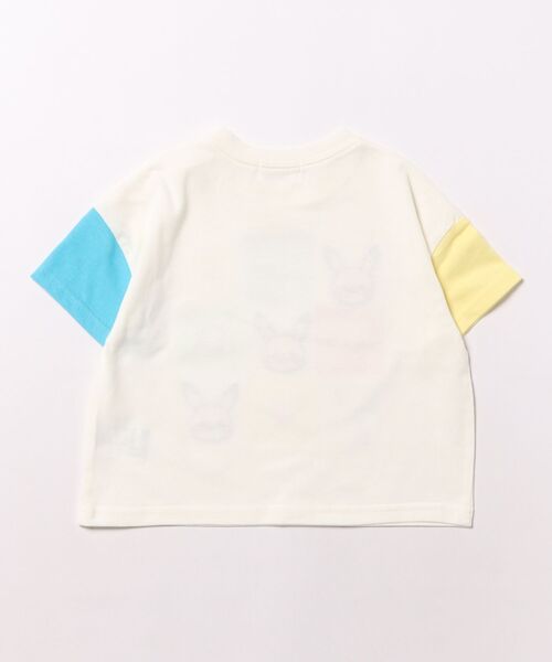 tシャツ monpoke モンポケ 半袖Tシャツ 刺繍 ピカチュウ キッズ 子供