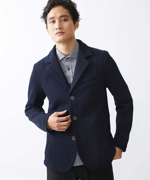 「MK MICHEL KLEIN HOMME 」 テーラードジャケット 46 アイボリー メンズ_画像3