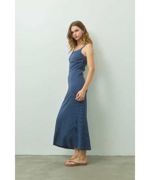ALEXIA STAM（アリシアスタン） ワンピース Rib Long Dress /パッドin
