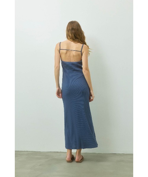 ALEXIA STAM（アリシアスタン） ワンピース Rib Long Dress /パッドin