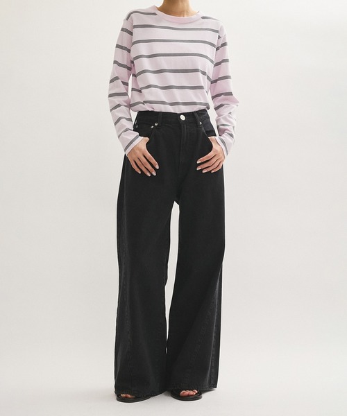NEEDBY heritage（ニードバイヘリテージ） デニムパンツ 24 ブラック 