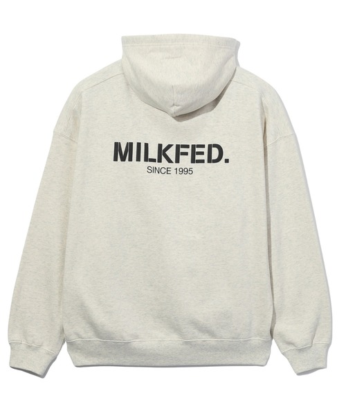 「MILKFED.」 プルオーバーパーカー M ライトピンク レディース_画像3