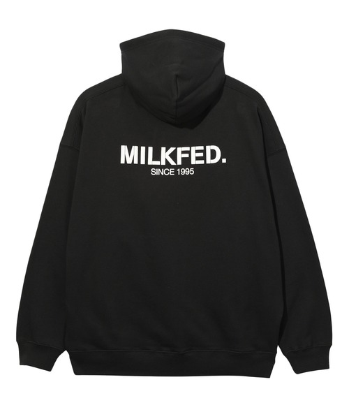 「MILKFED.」 プルオーバーパーカー M ライトピンク レディース_画像4