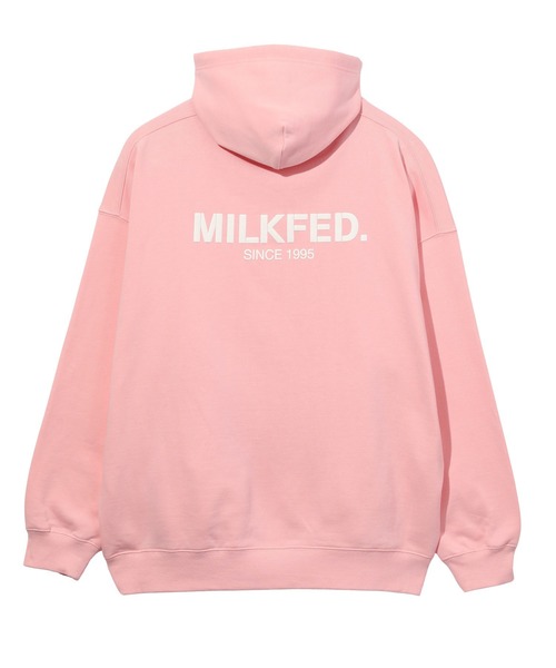 「MILKFED.」 プルオーバーパーカー M ライトピンク レディース_画像5