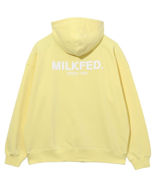 「MILKFED.」 プルオーバーパーカー M ライトピンク レディース_画像6