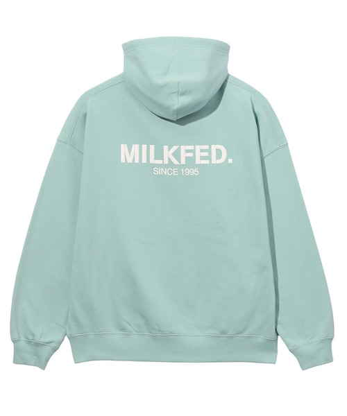 「MILKFED.」 プルオーバーパーカー M ライトピンク レディース_画像7