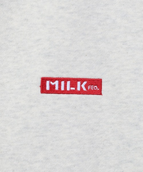 「MILKFED.」 プルオーバーパーカー M ライトピンク レディース_画像9