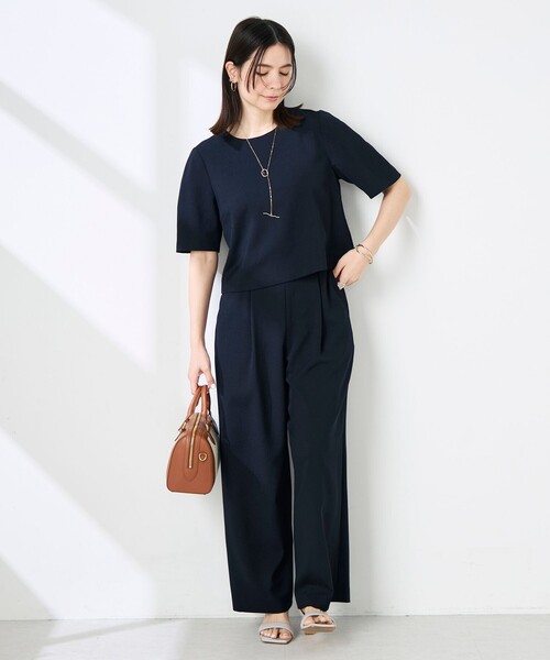NOLLEY'S（ノーリーズ） ブラウス シャツ 半袖 「セットアップ対応
