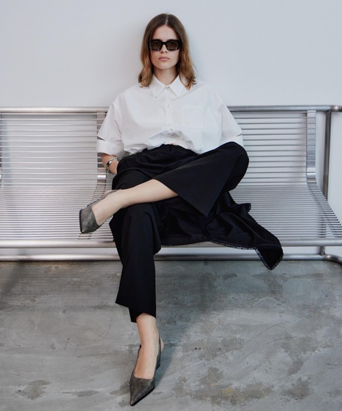 MAISON SPECIAL（メゾンスペシャル） パンツ Wrap Drape Skirt Pants