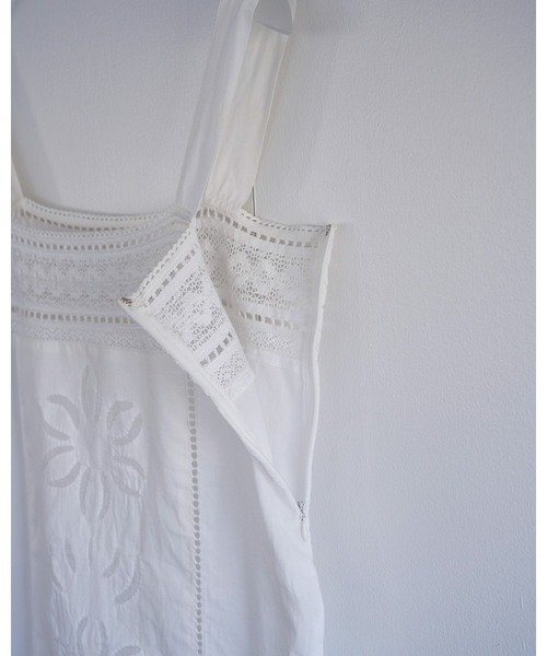anuke（アンヌーク） ワンピース Patchwork Lace Onepiece : ZOZOTOWN