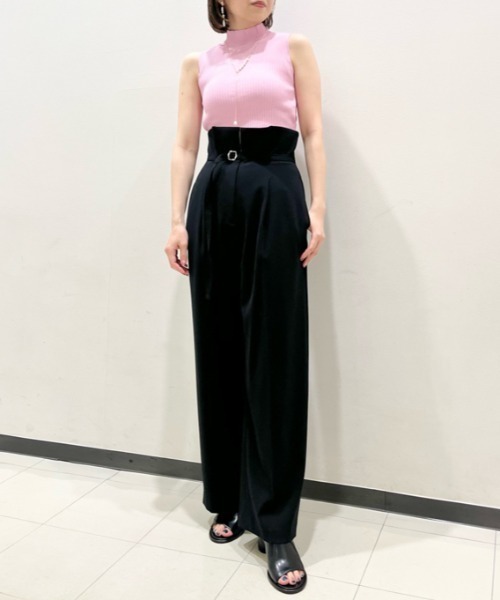 「LILY BROWN」 パンツ 1 ベージュ レディース_画像5