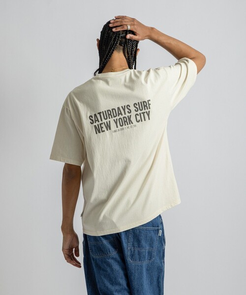 Saturdays NYC（サタデーズ ニューヨークシティ） tシャツ Saturdays