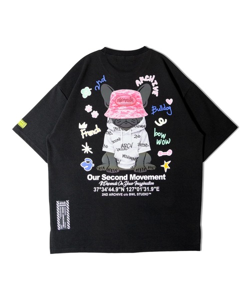 「JACKROSE」 「2ND ARCHIVE」半袖Tシャツ FREE ブラック メンズ_画像3