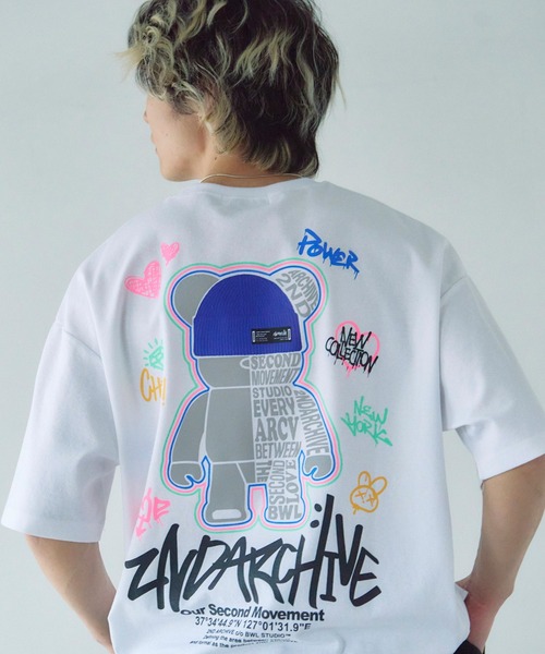 「JACKROSE」 「2ND ARCHIVE」半袖Tシャツ FREE ブラック メンズ_画像6