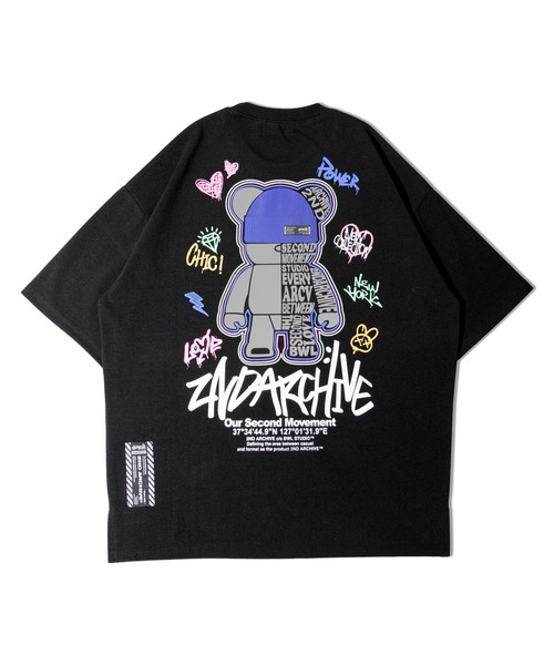 「JACKROSE」 「2ND ARCHIVE」半袖Tシャツ FREE ブラック メンズ_画像9