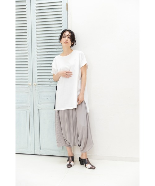 「OSMOSIS」 イージーパンツ ONE SIZE ブラック レディース_画像2