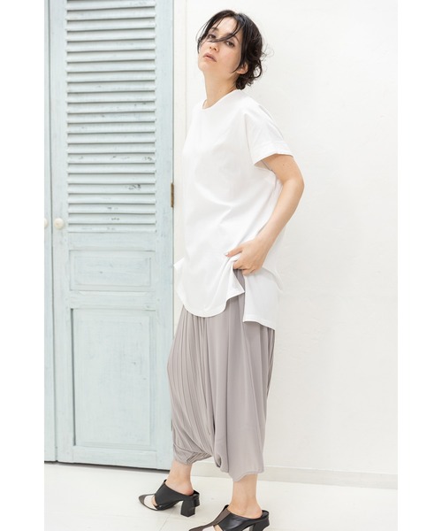 「OSMOSIS」 イージーパンツ ONE SIZE ブラック レディース_画像3