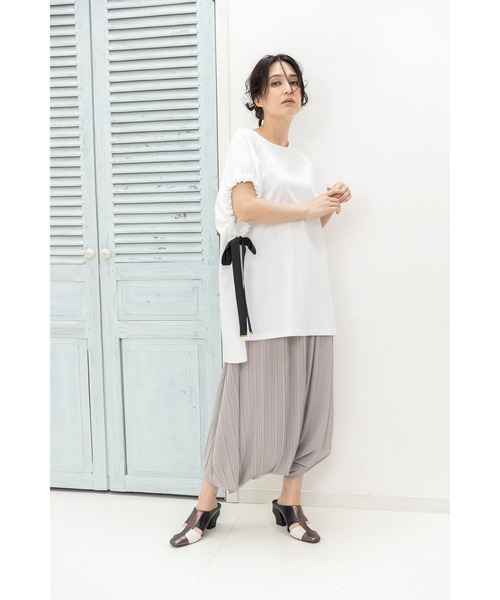 「OSMOSIS」 イージーパンツ ONE SIZE ブラック レディース_画像5