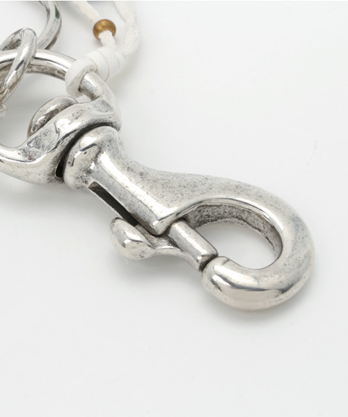 SunKu（サンク） キーホルダー 39 Plate Keyholder-SILVER(サンク