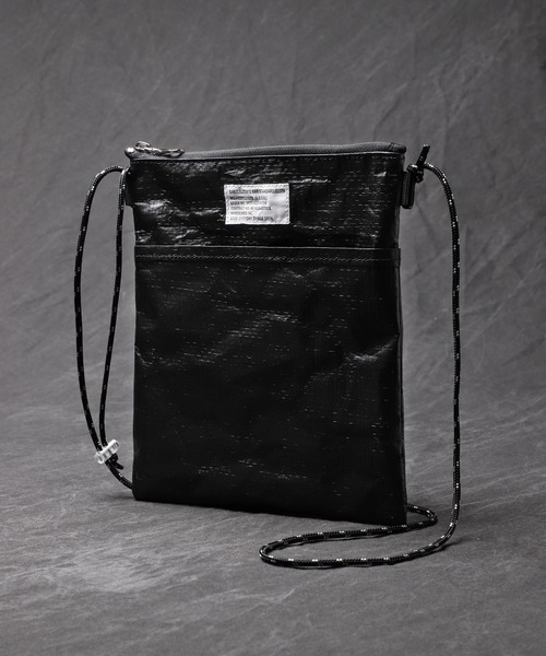 SABLE CLUTCH ポーチ FLAT SHOULDER BAG - TOUGH＆LIGHT wBLACK 