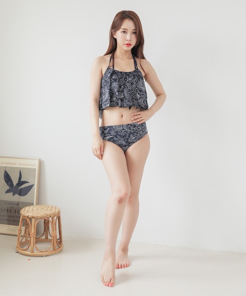 Arnold Palmer レースビキニ 3点セット 9M Lace Ladies 水着 トップス付きビキニ 3点セット水着 レディース