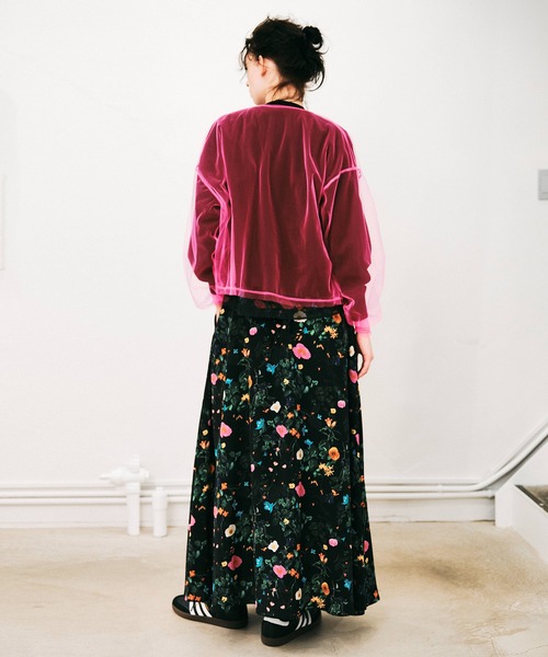 NOISEMAKER（ノイズメーカー） スカート 新型ボタニカル柄ロング