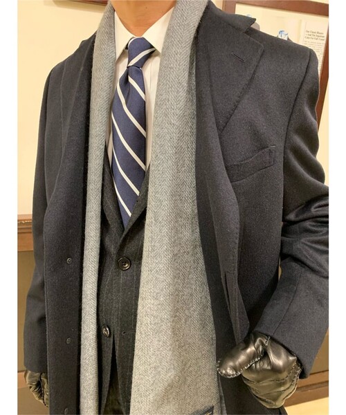 ビビ【新品未使用】BROOKS BROTHERS　メンズ手袋 Brooks Brothers 紙袋 ネイビー - メルカリ