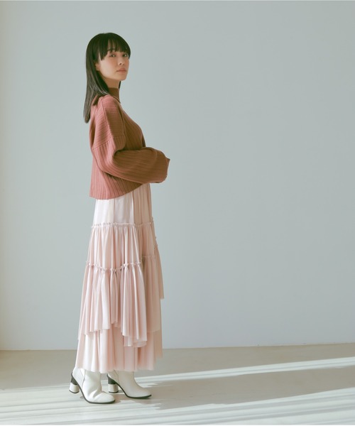 ニット セーター オープンネックニット レディース : ZOZOTOWN