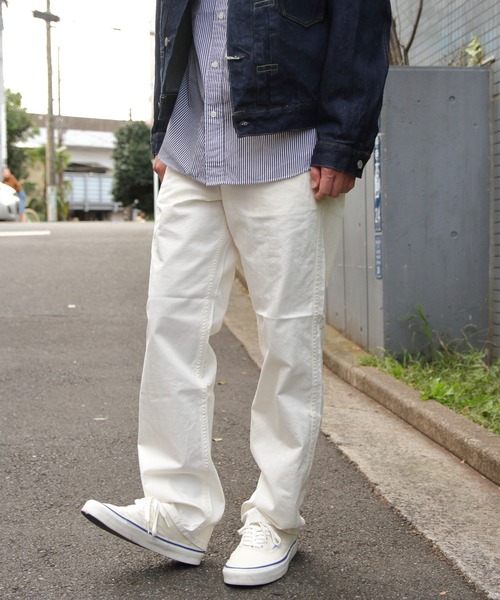 美品 orslow フレンチワークパンツ オアスロウ ホワイト S orSlow パンツ orSlow/オアスロウ フレンチワーク FRENCH WORK