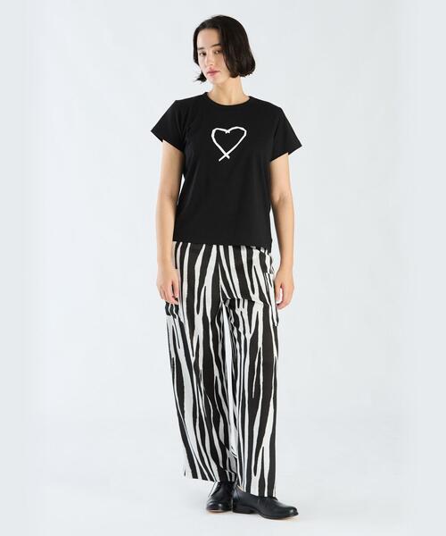 agnes b. tシャツ SAE0 TS サラエボハートTシャツ レディース