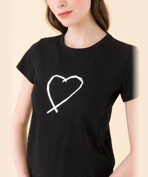 tシャツ SAE0 TS サラエボハートTシャツ レディース SAE0 TS サラエボハートTシャツ ｜agnès b. FEMME（ファム