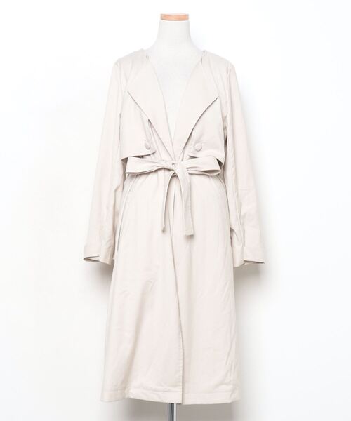 tha vilgnia 3WAY TRENCH COAT ベージュ