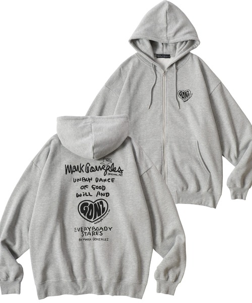 【送料無料】新品未使用 タグ付き mark gonzales パーカー 2セット Mark Gonzales（マークゴンザレス） パーカー MARK GONZALES ARTWORK