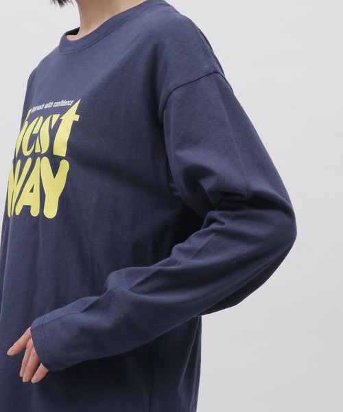 LAKOLE tシャツ グラフィックプリント長袖T / 108647 レディース