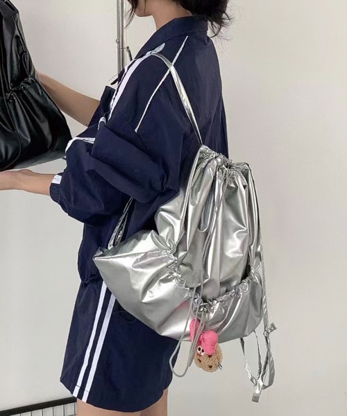 美品❣️caramel ナップサック 新品未使用】caramel ナップサック リュック - メルカリ