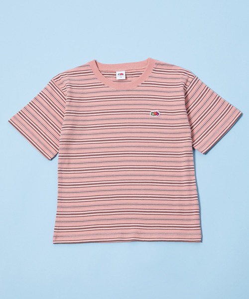 FRUIT OF THE LOOM tシャツ FTL ボーダー柄半袖TEE キッズ 子供