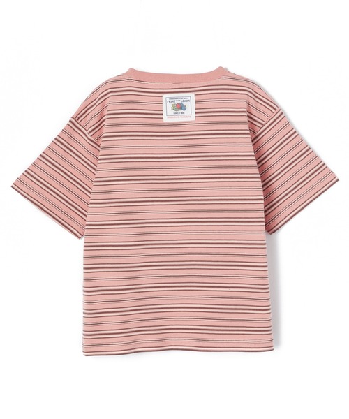 FRUIT OF THE LOOM tシャツ FTL ボーダー柄半袖TEE キッズ 子供