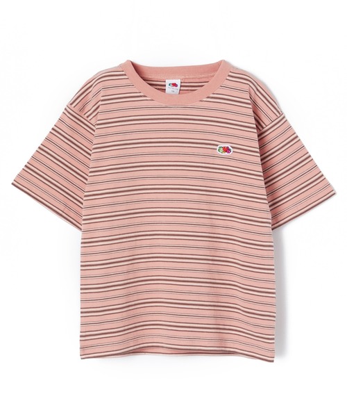 tシャツ 「Fruit of the Loom」ボーダートップス レディース FRUIT OF THE LOOM（フルーツオブザルーム）の「【FRUIT OF THE