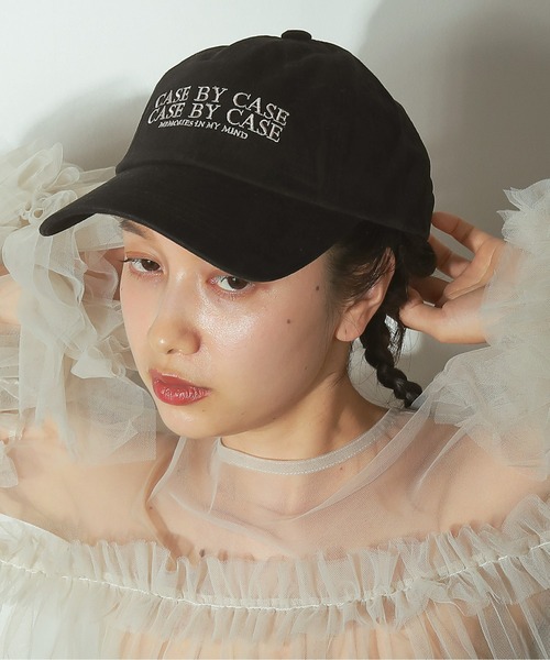 キャップ ハット 帽子 l ベーシック ベースボールキャップ シンプル カジュアル  韓国ファッション 3color キャップ 帽子 刺繍 ロゴ シンプル カラー豊富 バイカラー ユニ