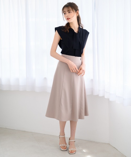 MISCH MASCH ニット セーター 2024春夏新作2wayリングタイ付き