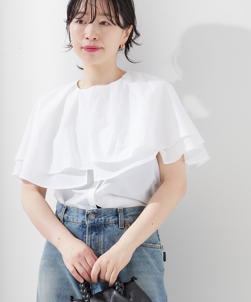 シャツ ブラウス BIGカラーシャツ レディース : 83439494 : ZOZOTOWN 