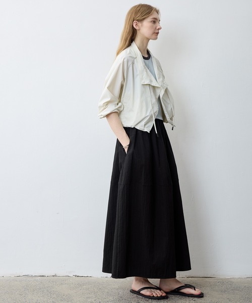 TAGEECHITA ヘムバルーンリンクルスカート　タジチタ HEM BALLOON WRINKLE SKIRT / ヘムバルーンリンクルスカート