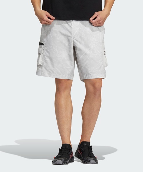 adidas グレー ショートパンツ adidas 「adidas」 ショートパンツ X-SMALL グレー メンズ