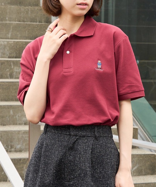 完売★希少デザイン★未使用☆ポロベア☆Tシャツ☆Mサイズ☆ベアちゃんオシャレ眼鏡 t-jyd08y22n06u3a09.jpg