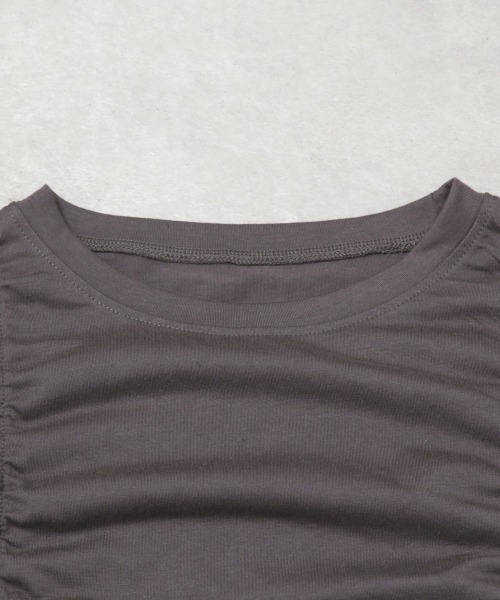 SHOE 売れ筋商品|||シュー Tシャツ トップス レディース Tank tops Black スポーツウェア レディース Tシャツ スリット トップス ロゴ