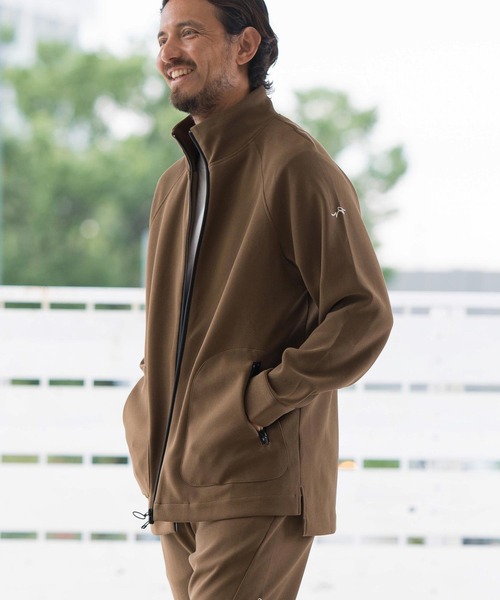 ブルゾン アウター mj10120-スタンドブルゾン-ほぼジャージ メンズ